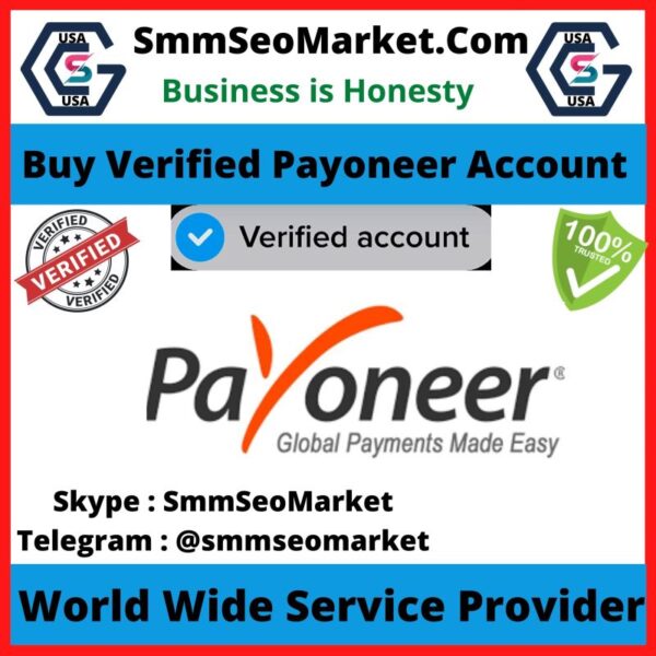 Buy Verified Payoneer Account